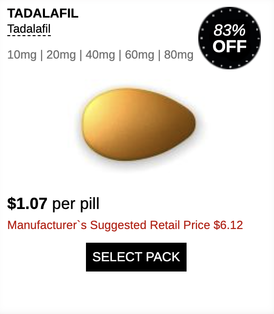 Tadalafil Tablets
